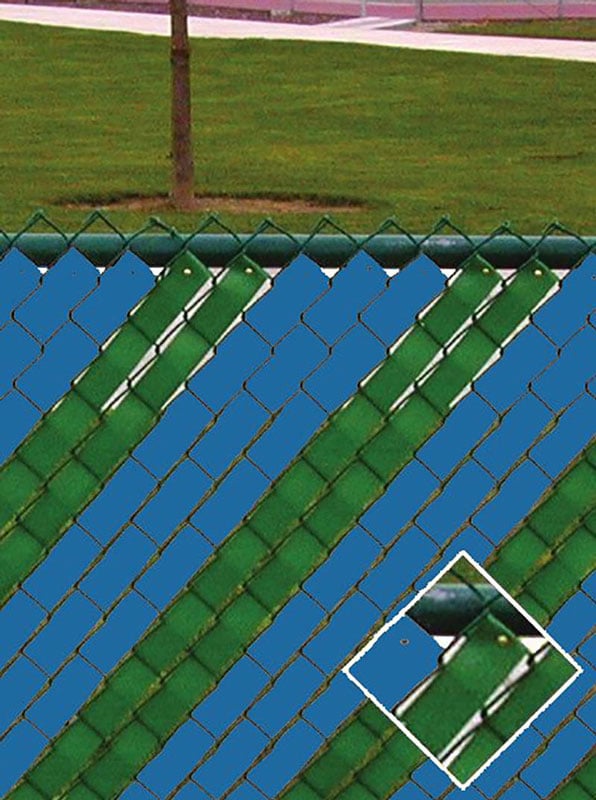 PATRICIAN 4 Ft Vinyl Plastic Chain-Link Fence Privacy Slat Insert Cover 10 Feet 
