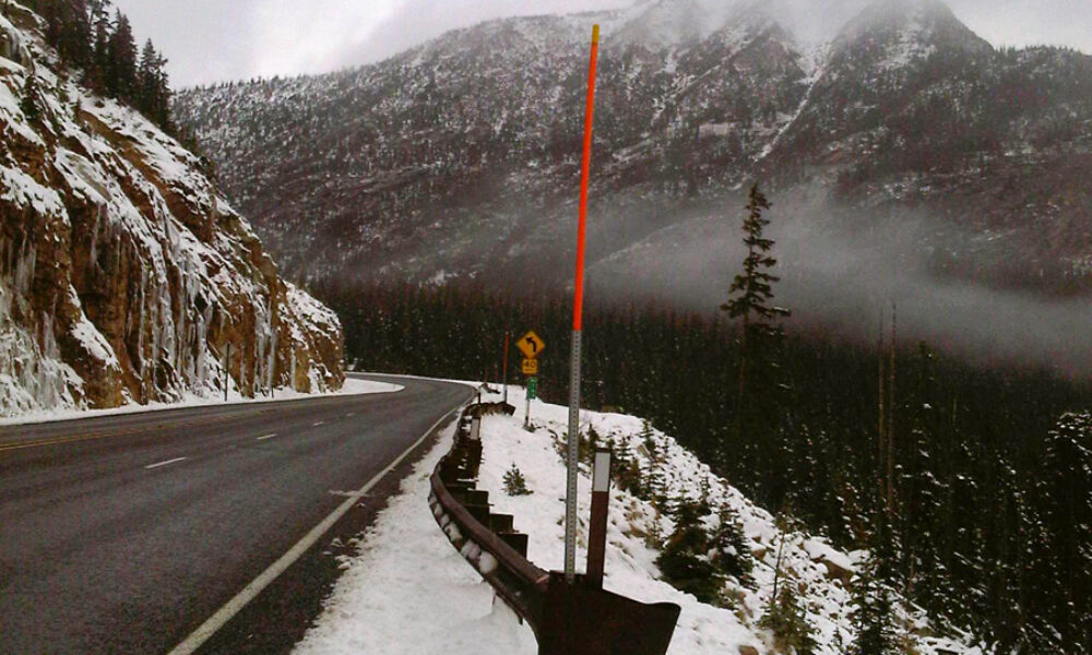 Pexco Snow Post on Washington Pass