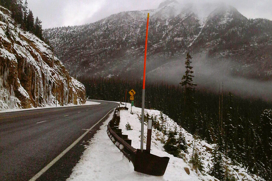 Pexco Snow Post on Washington Pass