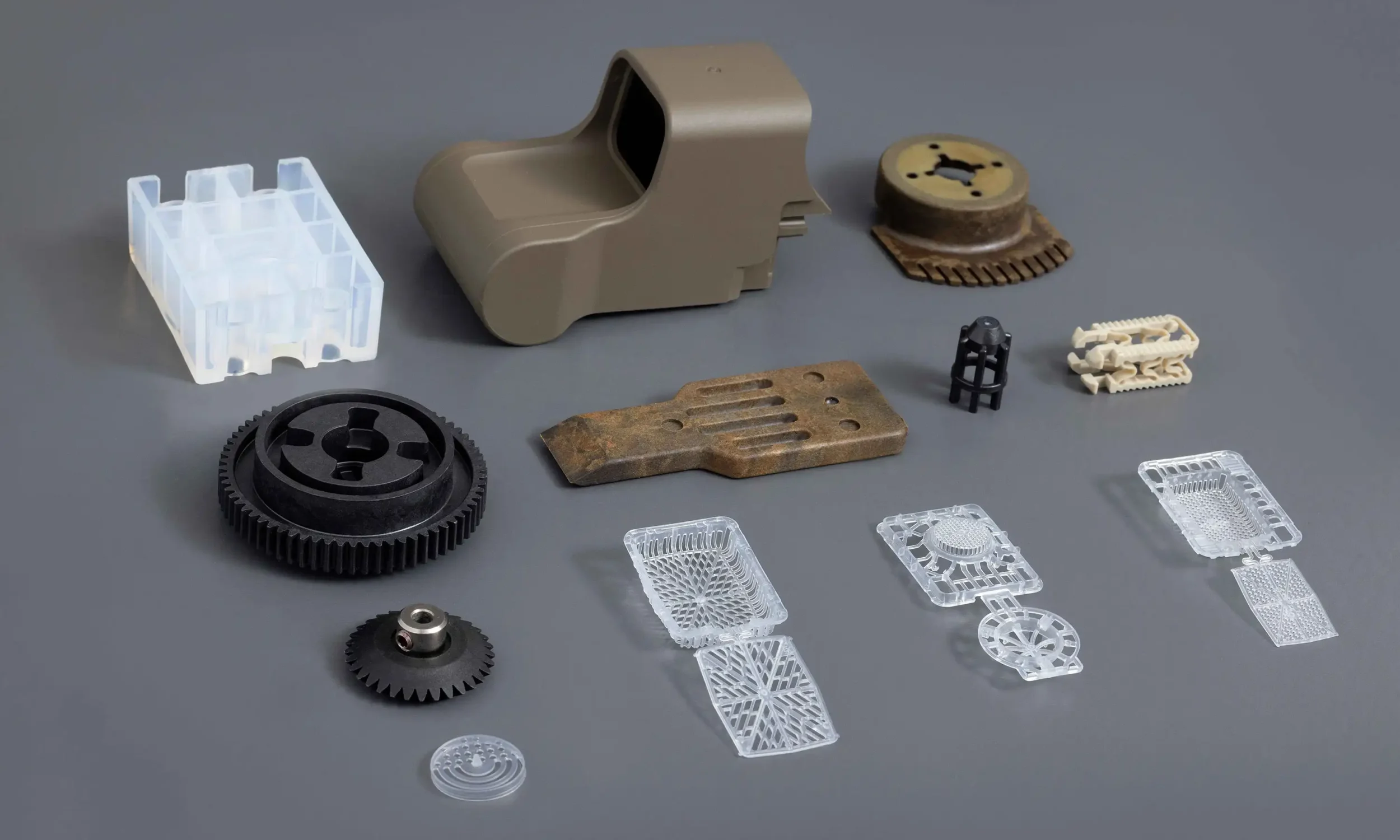 Fluoropolymer injection-molded parts - EnduroSharp Tools